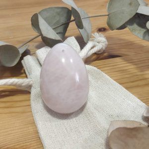 Huevo Yoni de Cuarzo Rosa + Curso Inicia