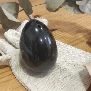 Huevo Yoni de Obsidiana Negra + Curso Inicia